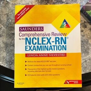 Saunders NCLEX-RN Examination Review Book